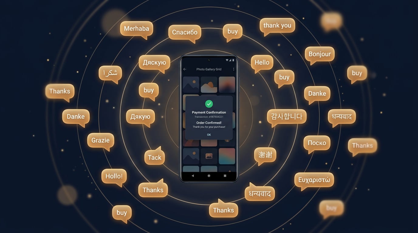 22 farklı dilde müşteri ödeme deneyimi